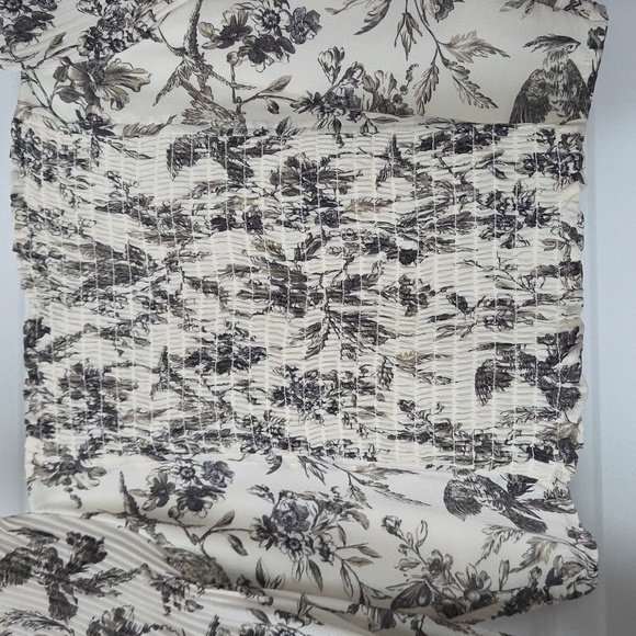 NWT EXPRESS Floral Crop Top and Wide Leg Pant Set, Size L - Picture 10 of 16